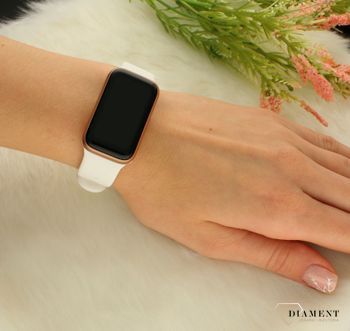 Smartwatch damski Hagen HC16 na białym pasku silikonowy ⌚ z bluetooth 📲 Smartwatch młodzieżowy  ✓Autoryzowany sklep. ✓Grawer 0zł ✓Gratis Kurier 24h ✓ (1).jpg